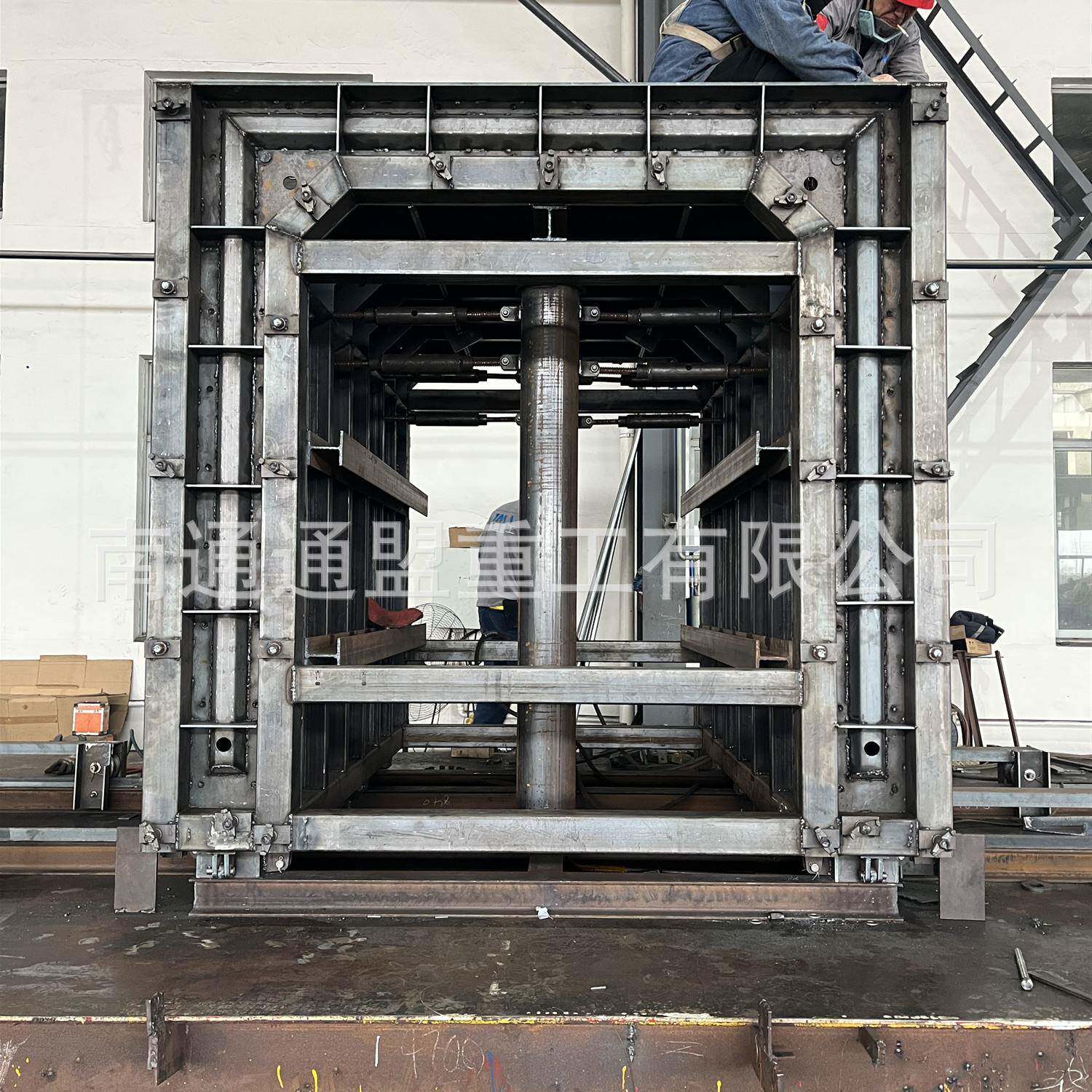 电缆钢模具水泥混凝土电力电缆埋线管模具排管模具穿线管钢模板