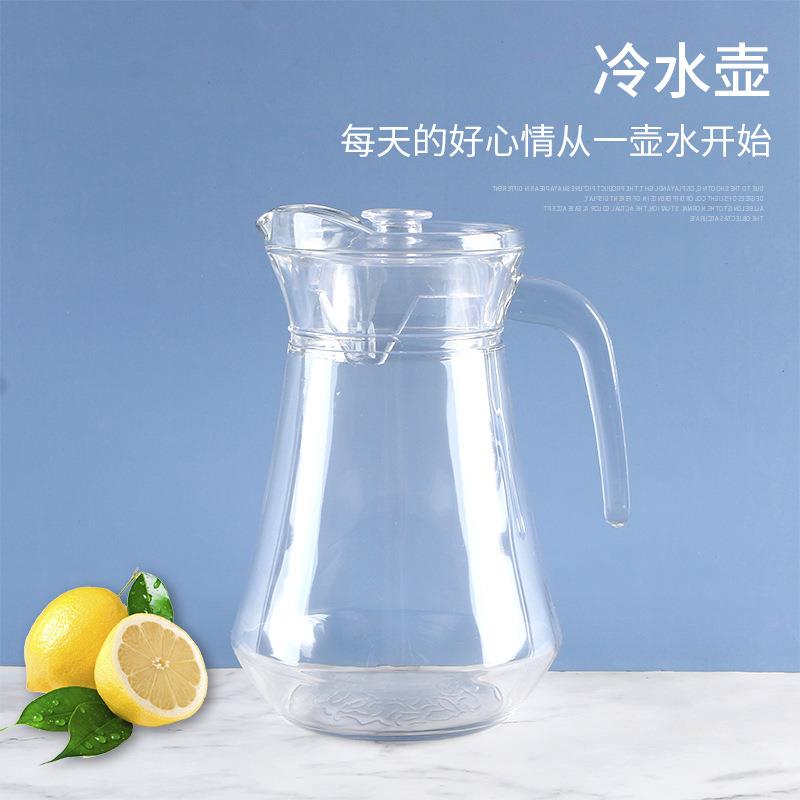 厂家多种茶壶鸭嘴壶竖条壶玻璃水壶家用凉水壶餐厅酒店冷水壶