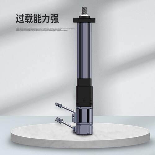 直线式电动缸精度大推力伺服电缸定位系统负载工业步进电缸