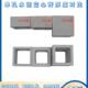网红空心砖塑料模具水泥模块装 饰墙护坡回字砖磨具40×20×20双孔