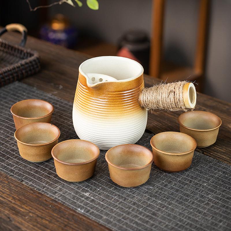 围炉煮茶罐罐茶壶家用室内全套网红陶壶烤奶茶壶茶杯茶炉可干烧