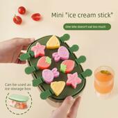 食品级硅胶冰淇淋模具家用婴儿和儿童棒冰淇淋蛋糕