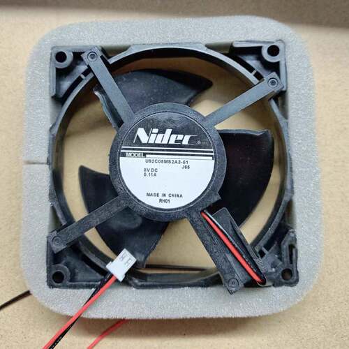 NIDEC U92C08MS2A3-51 8V 0.11A冰箱冷藏冷冻散热风扇9.2CM