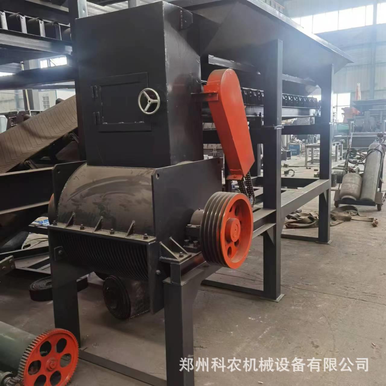 化苗圃用土绿泥湿块粉KN500碎机腐殖土泥炭土破碎移动黏土打散机
