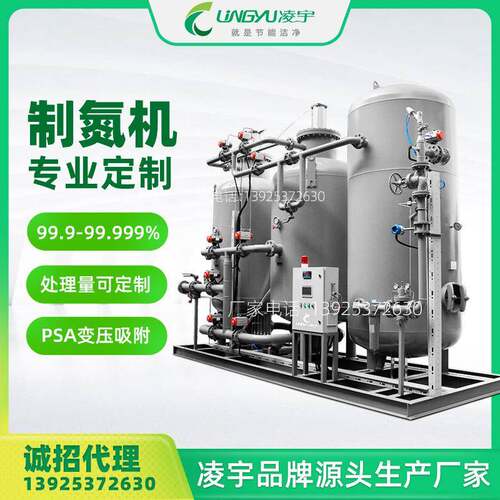高纯度99.9PSA变频吸附制氮机全自动食品包装厂家直供工业制氮