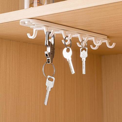 Sliding rail pull-out hook, suitable for kitchen, wardrobe,