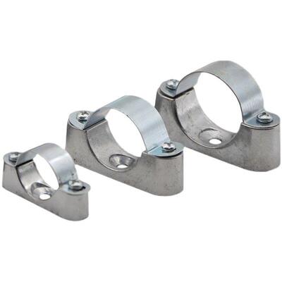 铝合金离墙码马鞍卡铁制骑马卡20/25/32元宝卡全套管卡墙卡可定制