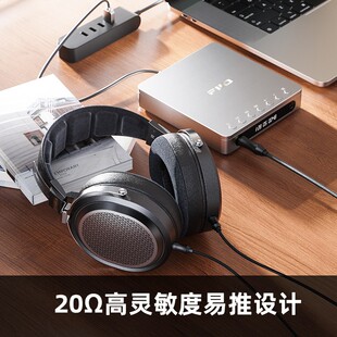 Pro 开 FiiO飞傲FT1 平板头戴耳机 20Ω阻抗HiFi高保真有线 放式