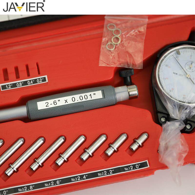 杰罗出品英制2-6内径0量表夫护桥内径百分表内径量表0.0式7091“