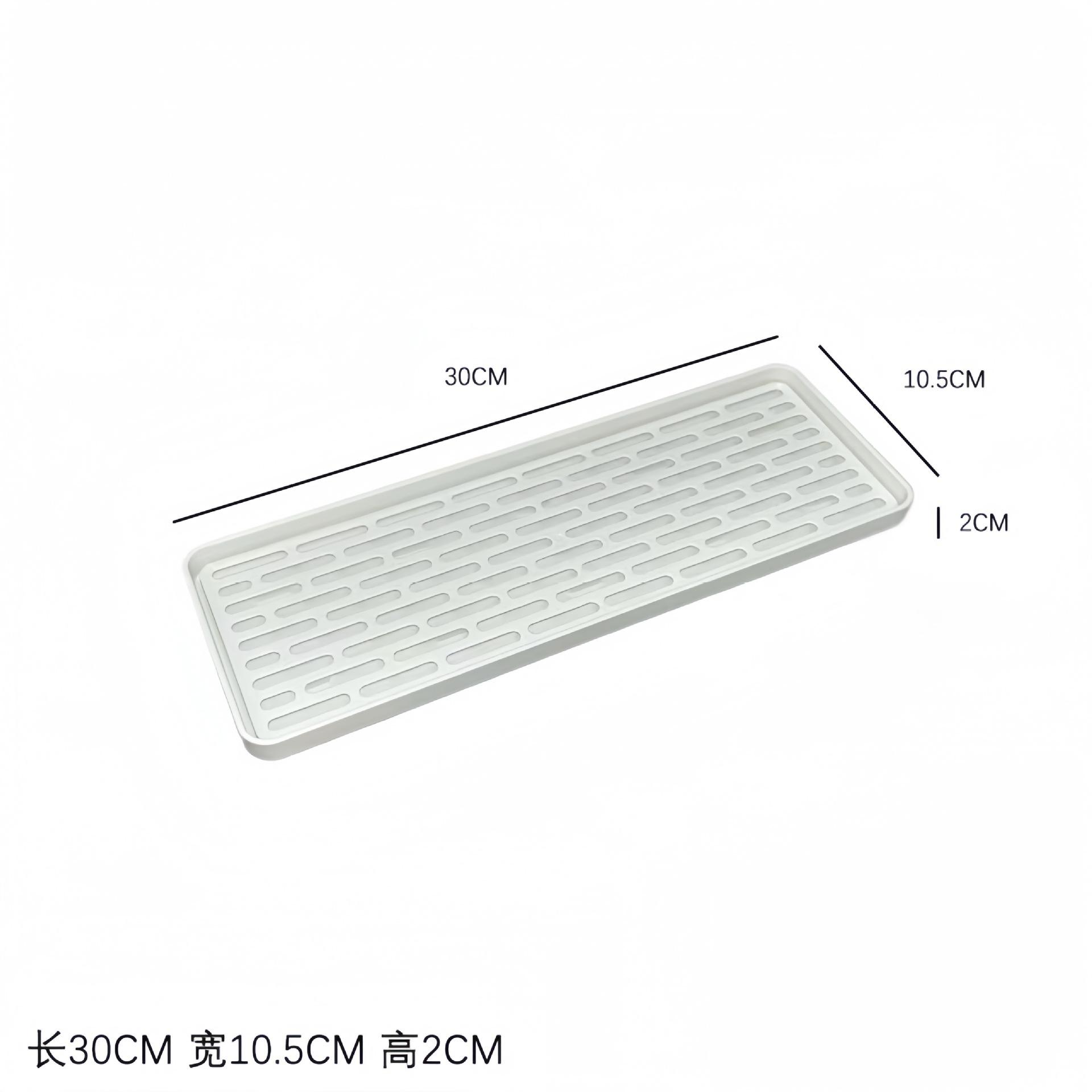 轻奢茶盘家用客厅玻璃杯沥水盘茶杯水杯沥水托盘置物收纳盘水果盘