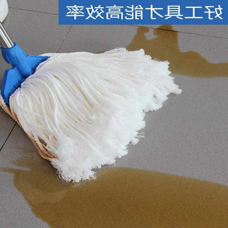 同心洁不掉毛吸水丝棉拖把木地板蜡拖地拖超细纤维拖布可替换拖头