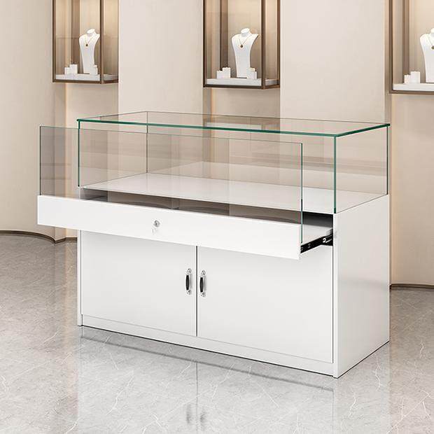 珠宝首饰柜台样品展览陈列柜博物馆文物展台商场玻璃柜产品展示柜