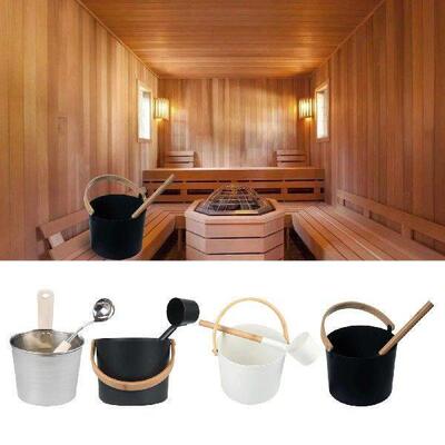 5L Aluminum a Bucket Barrel with Matching Laddle for Room