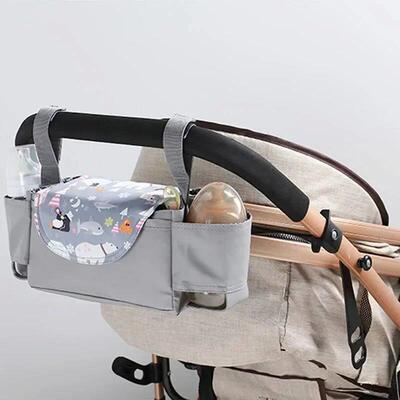 Stroller Bag Pram Organizer Baby Accessories Cup Holder ver