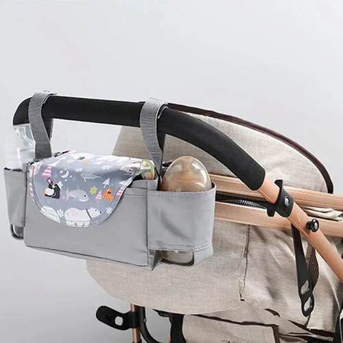 Stroller Bag Pram Organizer Baby Accessories Cup Holder ver
