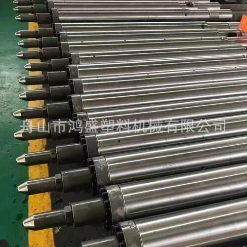 提供宁波震杰注塑机螺杆机筒/震杰注塑机合金螺杆震杰100T