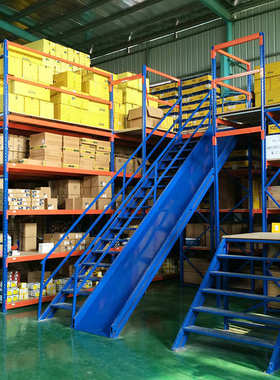 上门测量仓库阁楼货架二层三层平台载重500-2000KG 货架平台