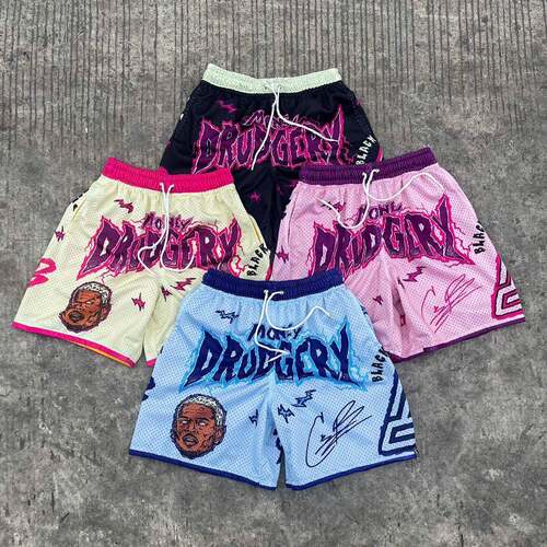 Letter & Cross Print Boxer Briefs Regular Fit Casual Comfy