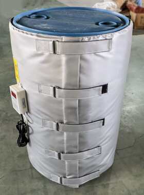 200L桶加热毯 非防爆型油桶加热毯 保温加热套 可拆卸 带数显温控