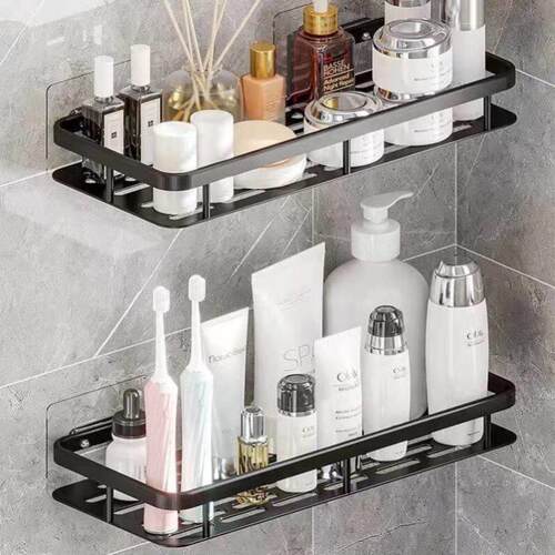 bathroom shelf toilet storage rack no punching shower racks