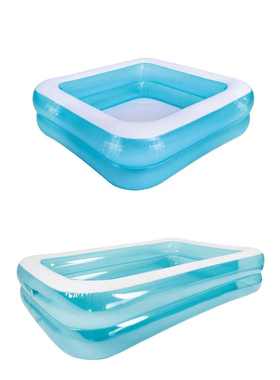 新款直销户外jilong儿童超大游泳池多边形戏水游戏水水池工厂折叠