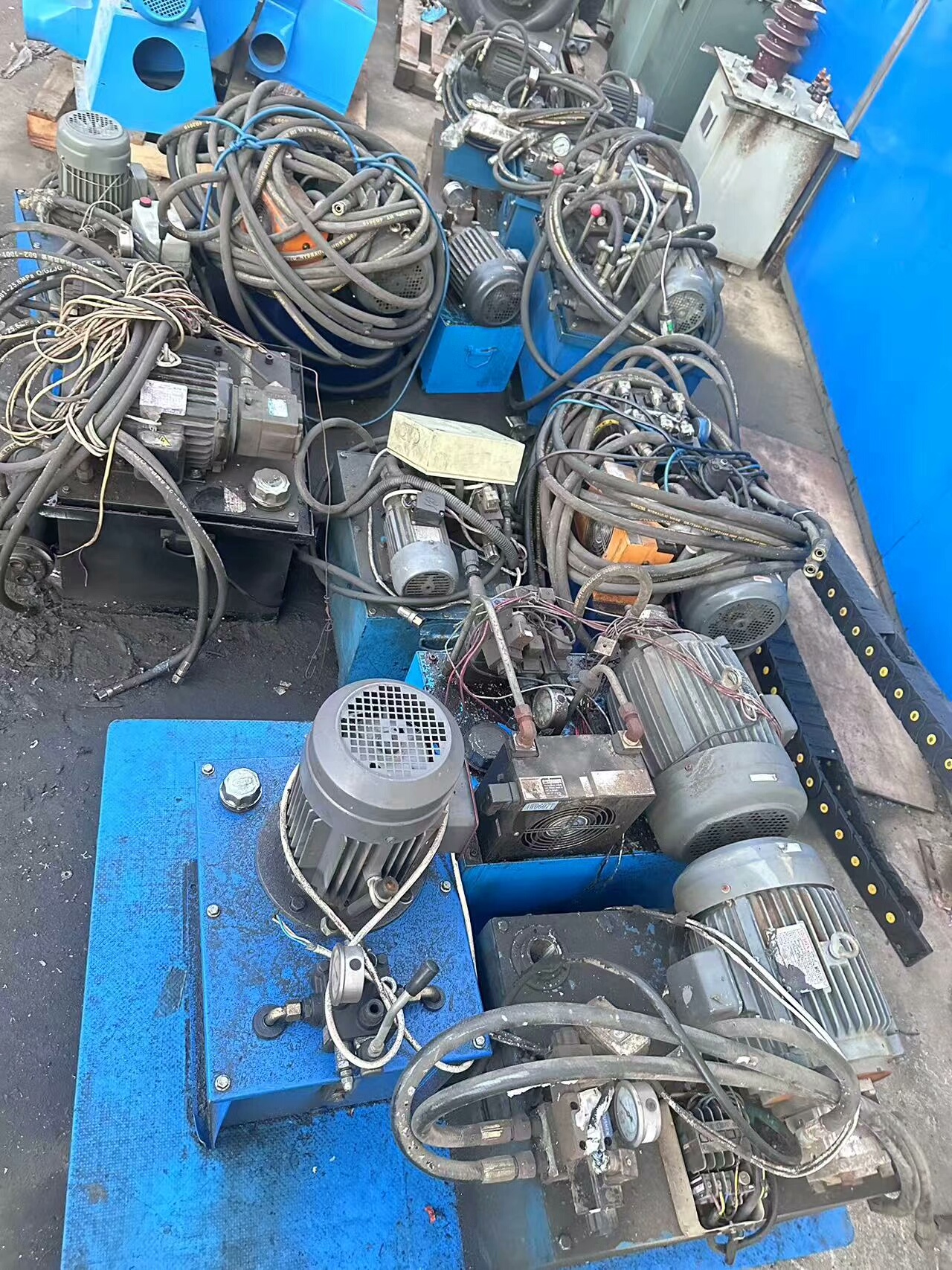 液压站，打包处理