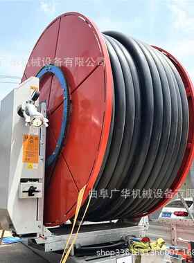 桁架式卷 盘喷灌机 折叠架旋转简易行 PQP锈钢材不质