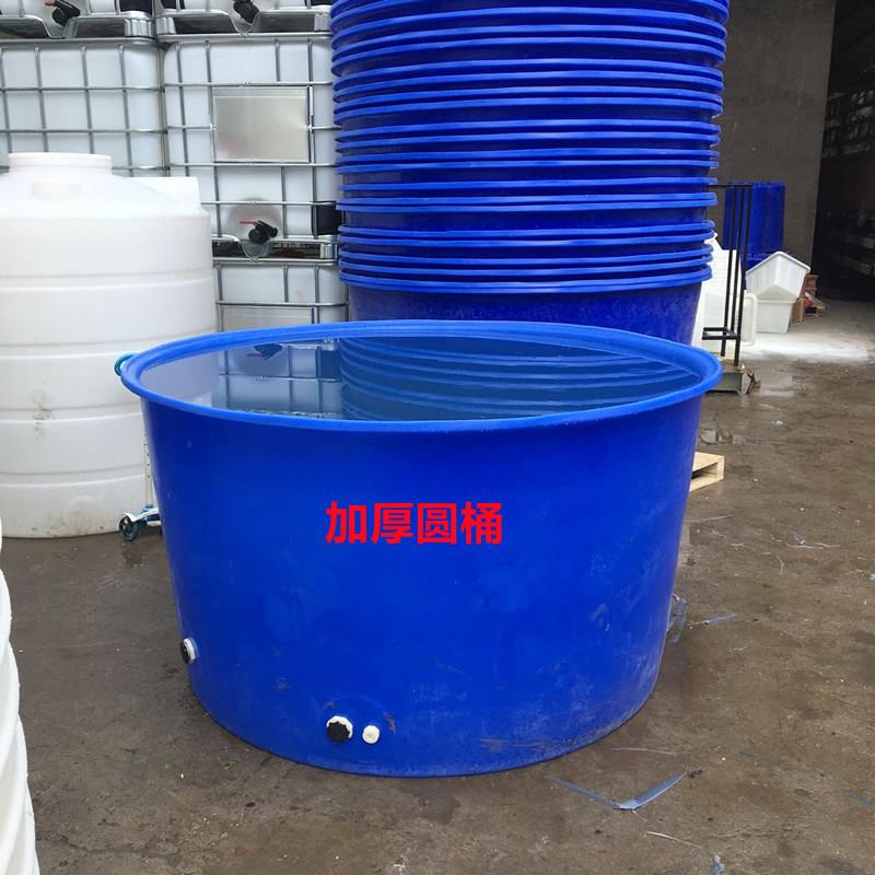 500升加厚敞口PE圆桶1吨3吨豆芽种子催芽桶5吨泡菜凤爪发酵腌制桶