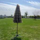 3米手动夏威夷风情伞沙滩伞稻草伞PP草 2.4米 户外1.8米 2米