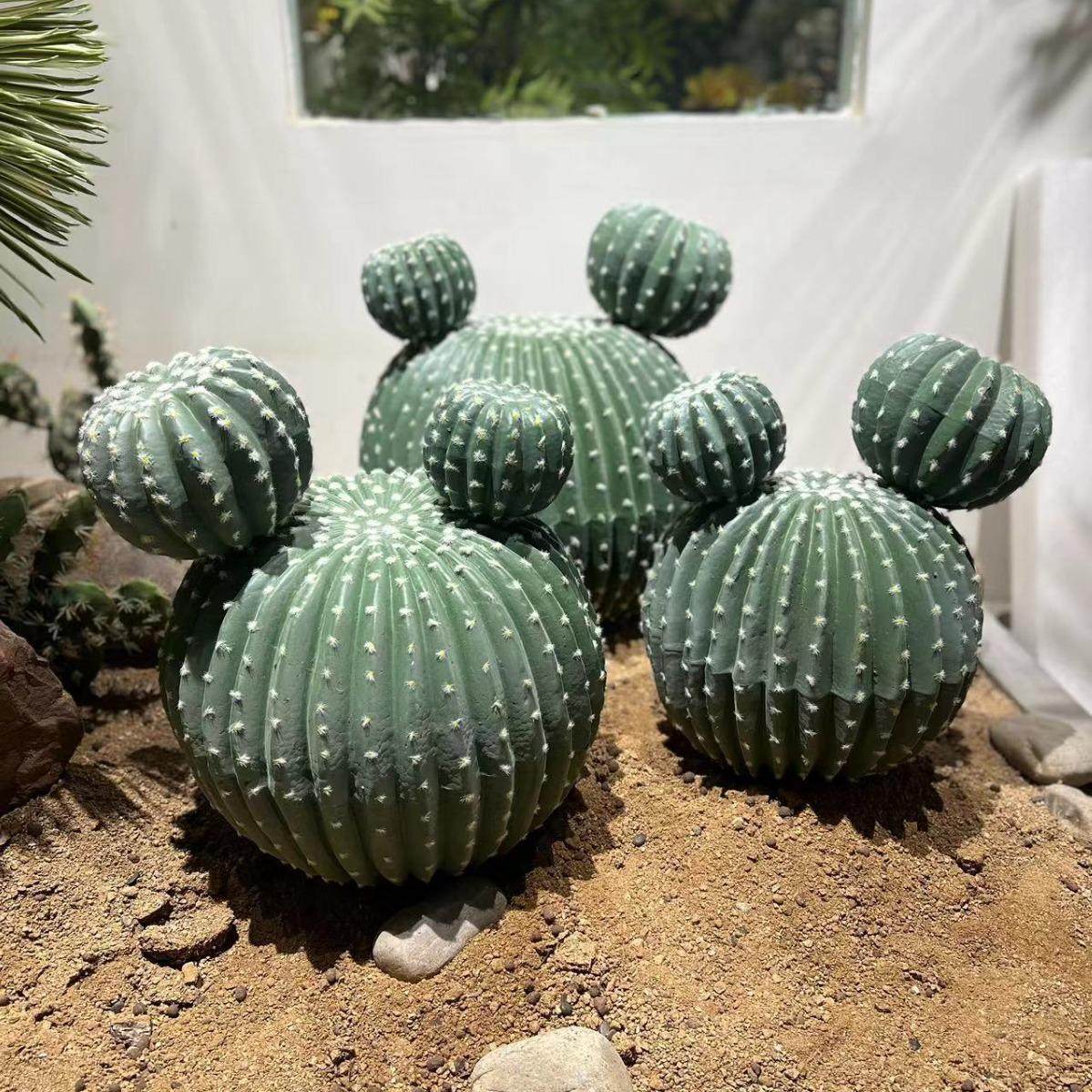 北欧大型仿真仙人掌盆栽热带沙漠场景装饰盆景仿真植物仿真仙人球,家居饰品,仿真花/假花,淘宝优惠券,粉丝福利购,淘宝优惠卷