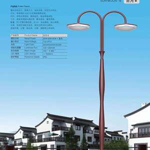 源头工厂皇广HG景观灯-日月B校园小区公园30W50W60W工厂生产