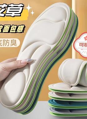 Shoe insoles with a 