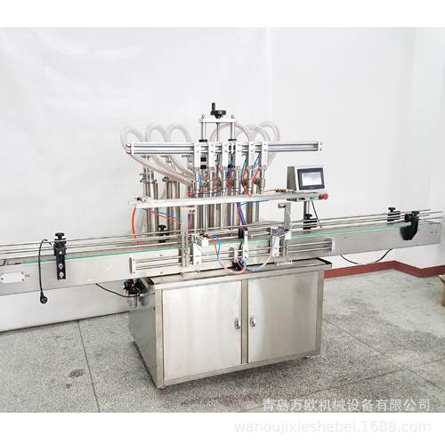 全自动液体灌装机活塞酒水粘稠液体全自动灌装机厂家直供机械精准