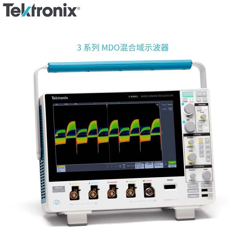 Tektronix泰克MDO34 3-BW-350/100/200/500/1000混合域数字示波器