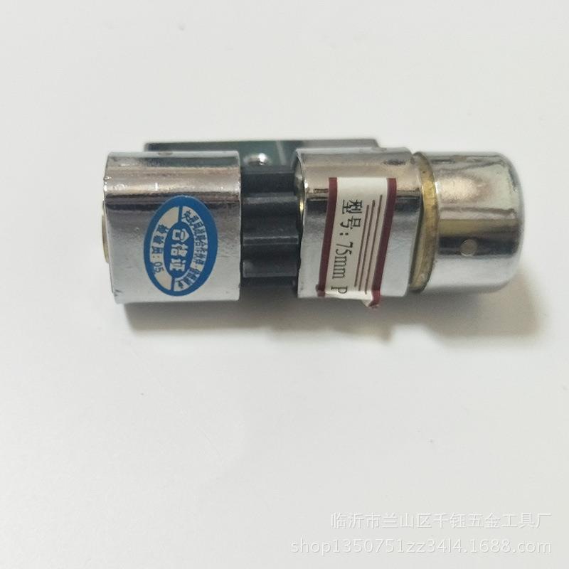 C级双面叶片锁芯 千禧狮防盗门 老式HY航鹰铁架10十齿轮65/75mm