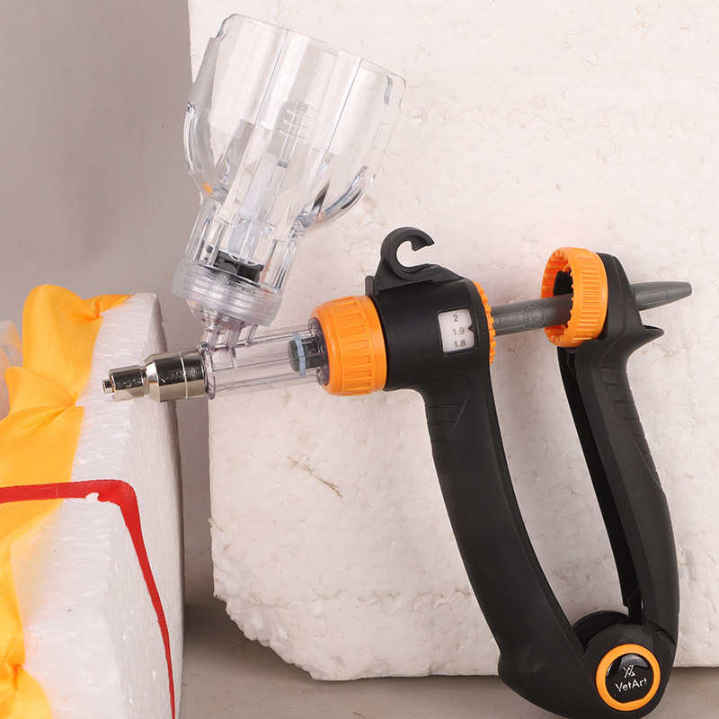 荷兰进口可调连续注射器猪用兽用疫苗注射针器2ml6ml鸡鸭羊兔犬用