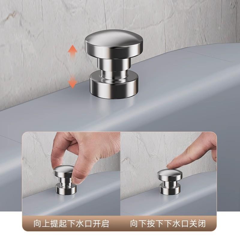 202新拖把桶长方形拖地布桶家用卫生间PKF自动排水洗墩款布拖地5