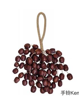 新款德瑞T铃erre非洲手摇植果实摇铃串手链脚链物伴奏民族铃小众