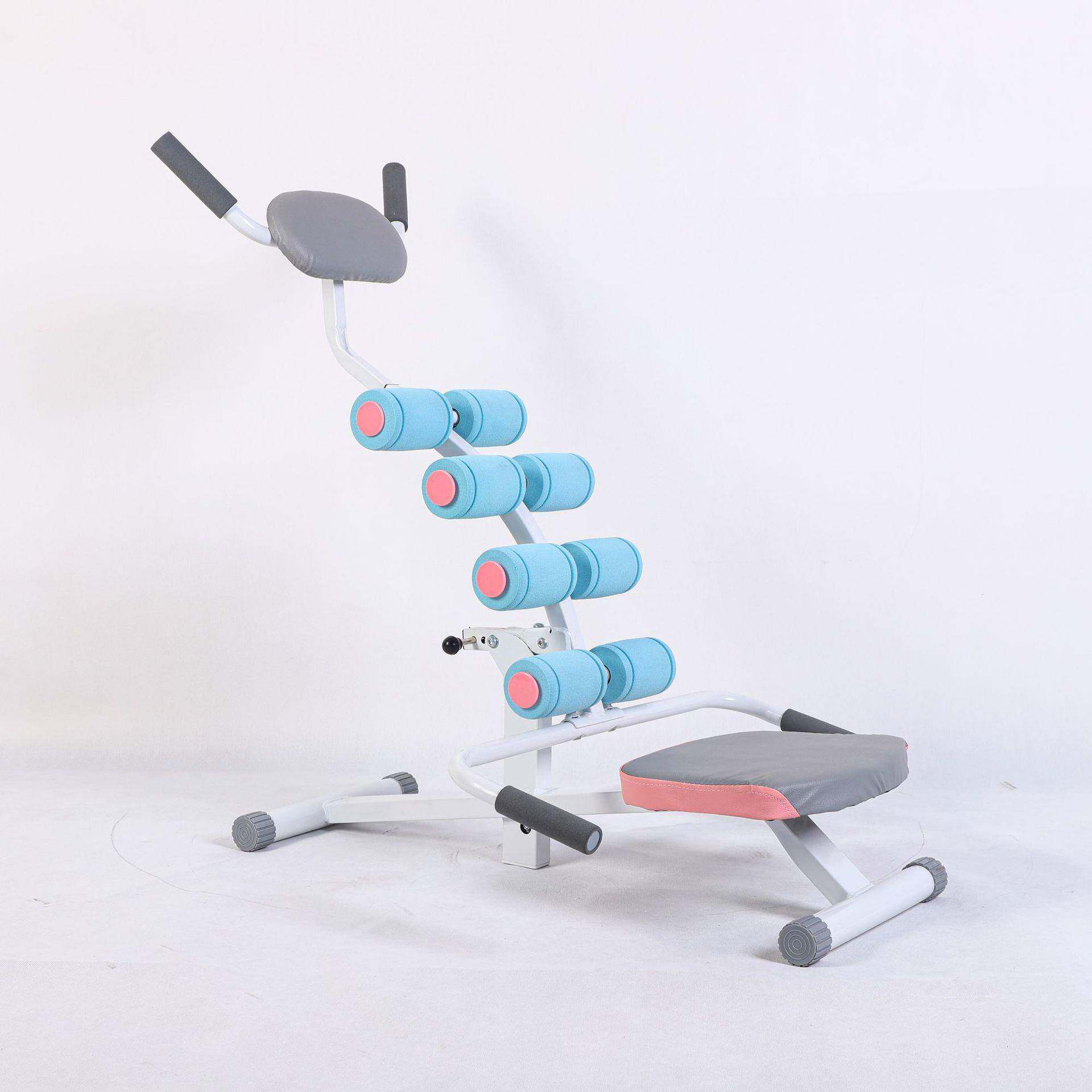 健腹机挺腰器家用多功能懒人收腹机仰卧起坐辅助器室内健身器材