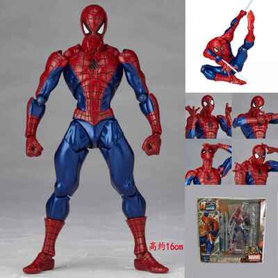 正品FIGMA1侠型99可动蜘蛛侠手办超凡蜘蛛车载摆件周模公仔玩具边