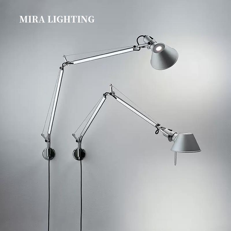 古镇工厂中山工厂直销意大利Artemide Tolomeo摇臂壁灯设计师款客