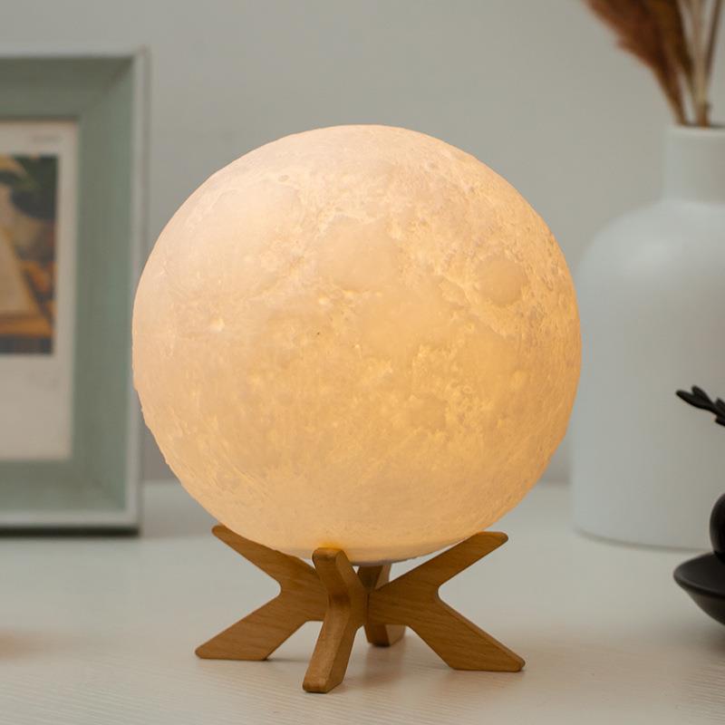 新款3D遥控定时触摸7色蓝牙音箱睡眠仪LEDUSB充电可调光小夜灯