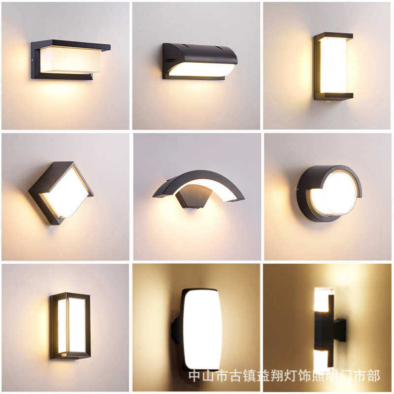 壁灯户外防水LED过道现代简约楼梯欧式创意墙壁阳台室外墙庭院灯,家装灯饰光源,壁灯,淘宝优惠券,粉丝福利购,淘宝优惠卷