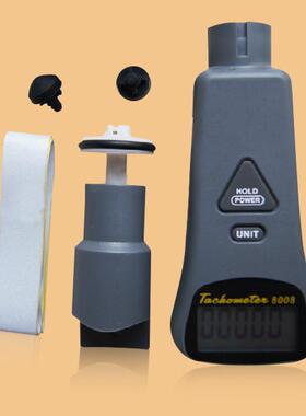 衡欣AZ8008接触/非接触式转速表 测速仪表光电转速仪数显转速计