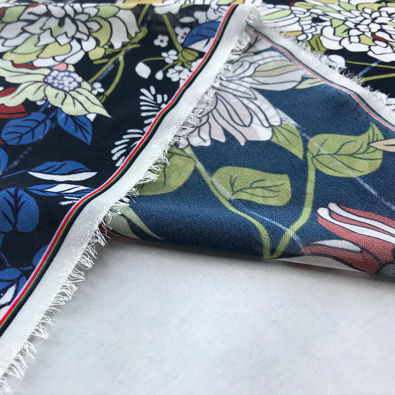 印花面料春夏新周四大 时装上2019