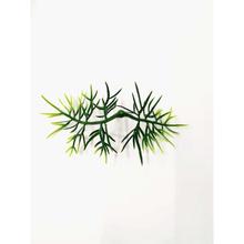 仿真花丝花水草配件 仿真盆景地板草坪太阳能装饰草坪灯绿化小草