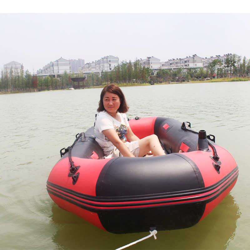 充气船钓鱼船渔船硬底皮划艇加厚抗磨夹网船路亚船橡皮艇批发