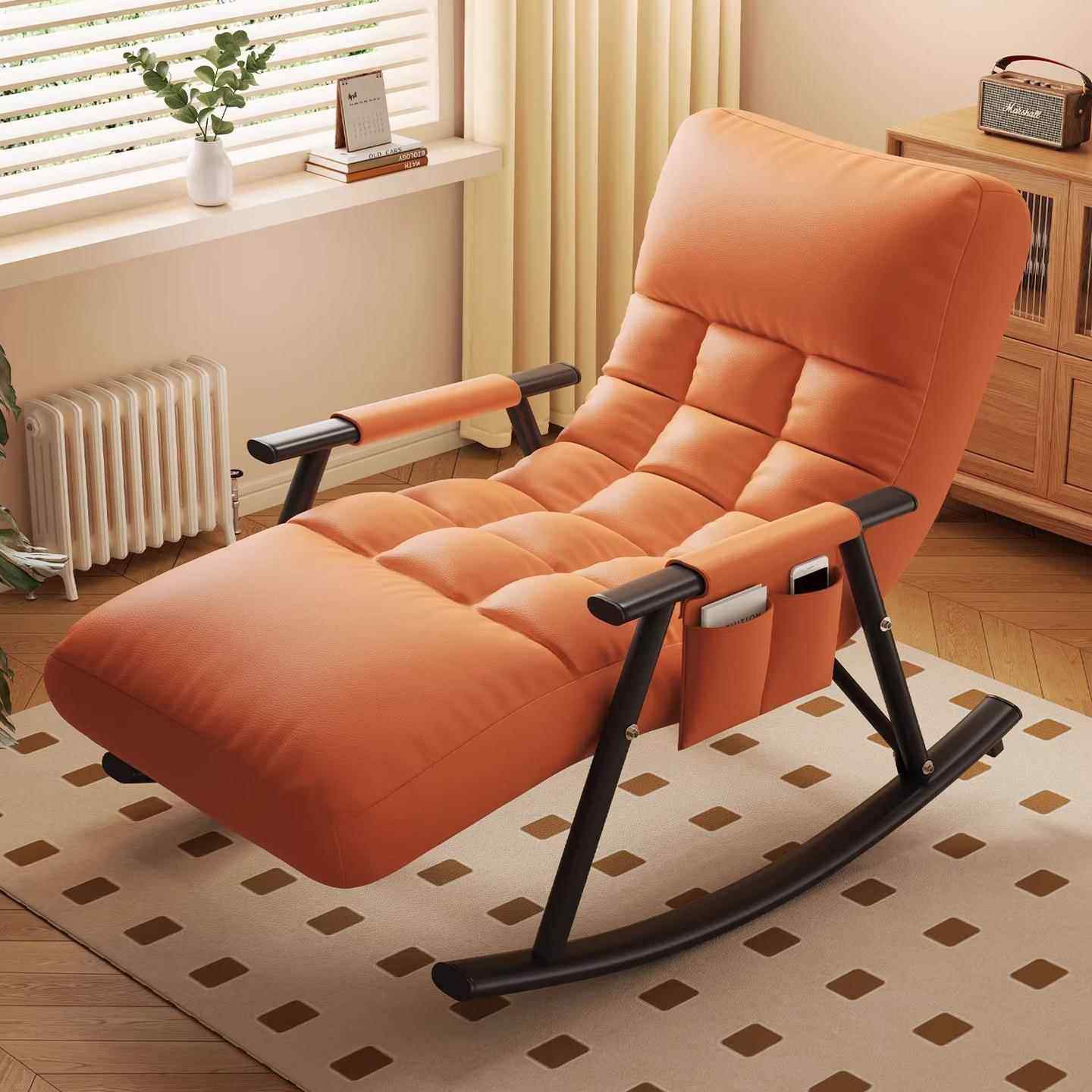 摇摇躺椅阳台家休闲摇椅躺椅大人卧室懒人沙发客厅午睡逍遥网红椅