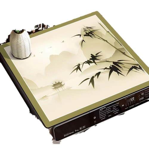 洗衣机防滑垫微波炉硅藻洗衣机罩