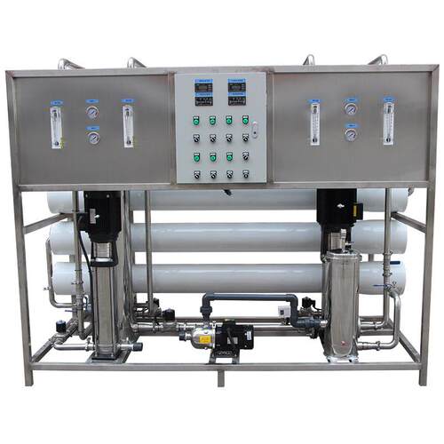 4t/h双级ro反渗透纯净水处理设备 大型工业全自动纯水设备